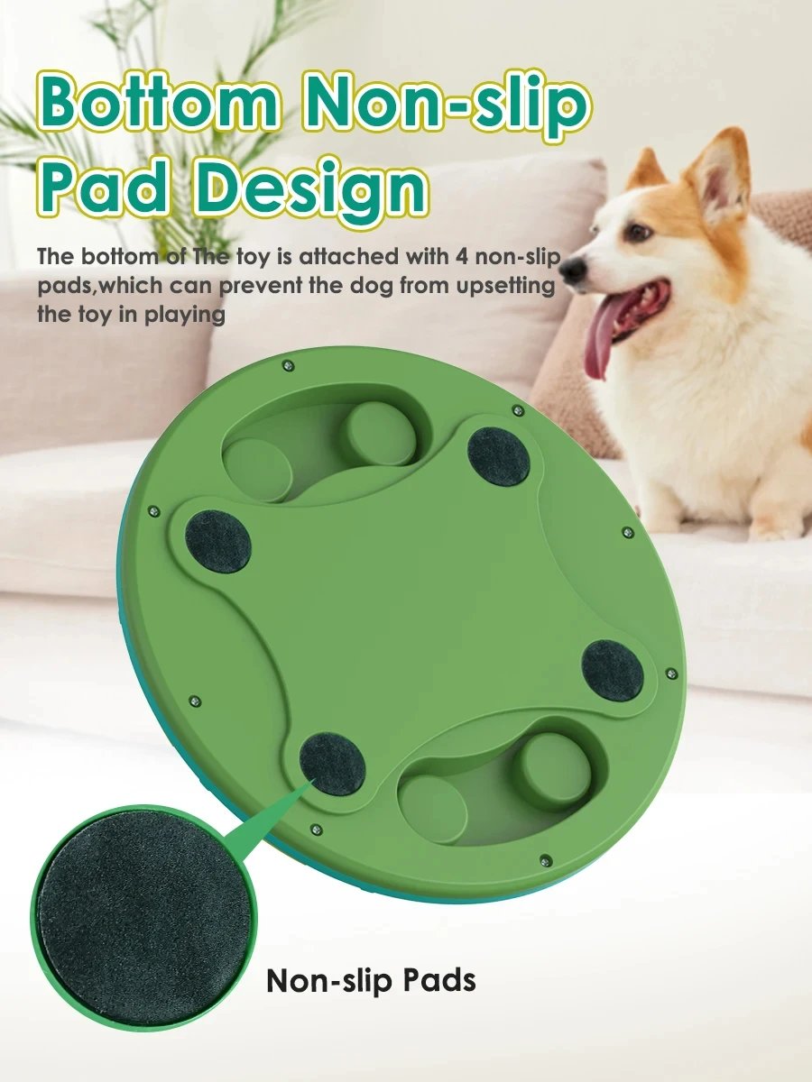Dog Puzzle Toys Press Slow Feeder Interactive Enrichment Toys for pets for Puppy IQ Trainning Treat Dispenser Food Leaker Bowl