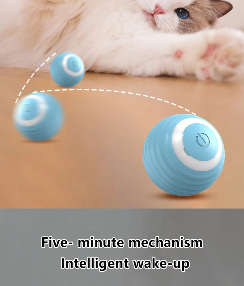 Cat Interactive Ball Smart Cat Toys Indoor Automatic Rolling Magic Ball Electronic Interactive Cat Toy Cat Game Accessories Cat Interactive Ball Smart Cat Toys Indoor Automatic Rolling Magic Ball Electronic Interactive Cat Toy Cat Game Accessories