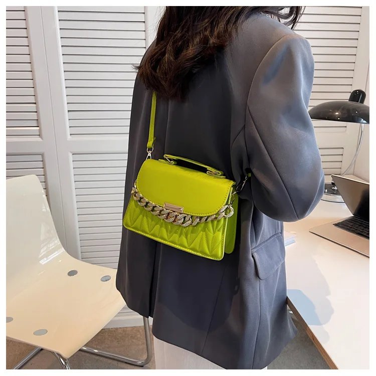2024 New Designer Shoulder Bag Fashion Chain Crossbody Bags For Women Brand Ladies Handbags And Purses