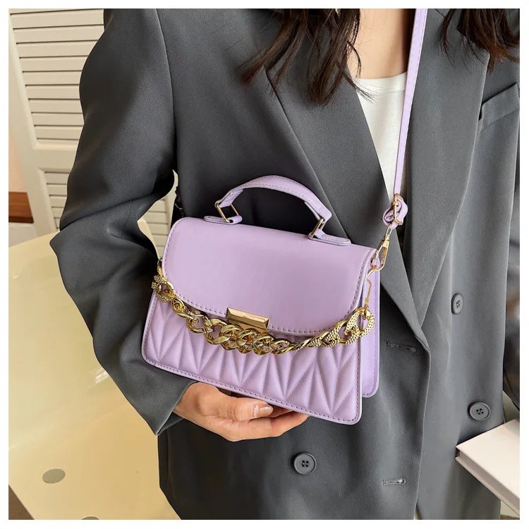 2024 New Designer Shoulder Bag Fashion Chain Crossbody Bags For Women Brand Ladies Handbags And Purses