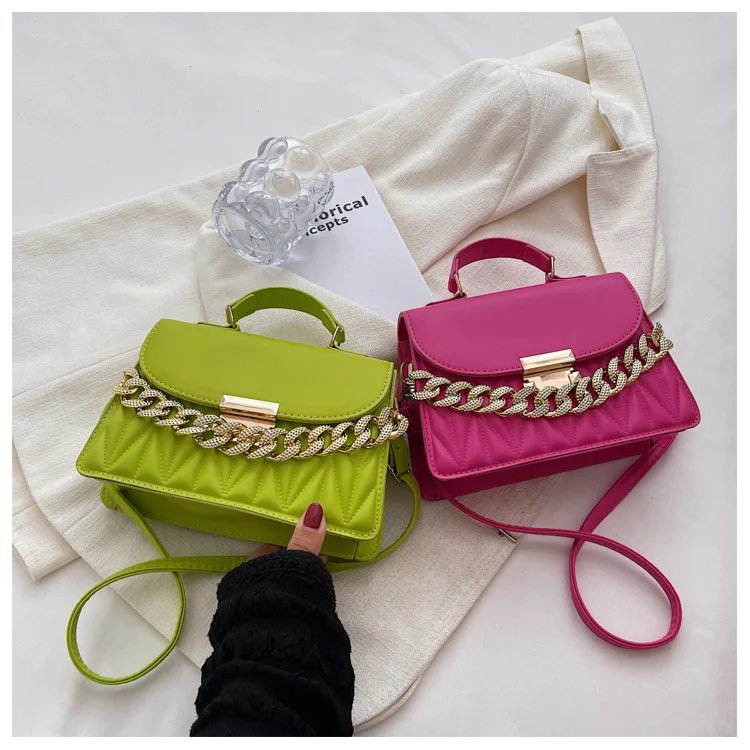 2024 New Designer Shoulder Bag Fashion Chain Crossbody Bags For Women Brand Ladies Handbags And Purses