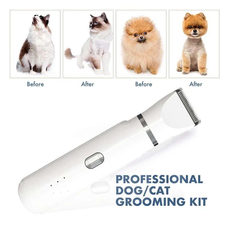 4-In-1 Pet Grooming And Care Set 4Different Blades Dog And Cat Hair Shaver Low Noise Pets Clippers Rechargeable Cordless Grooming Pets Supplies Top Categories Color : As Shown 4-In-1 Pet Grooming And Care Set 4Different Blades Dog And Cat Hair Shaver Low Noise Pets Clippers Rechargeable Cordless Grooming Pets Supplies Top Categories Color : As Shown