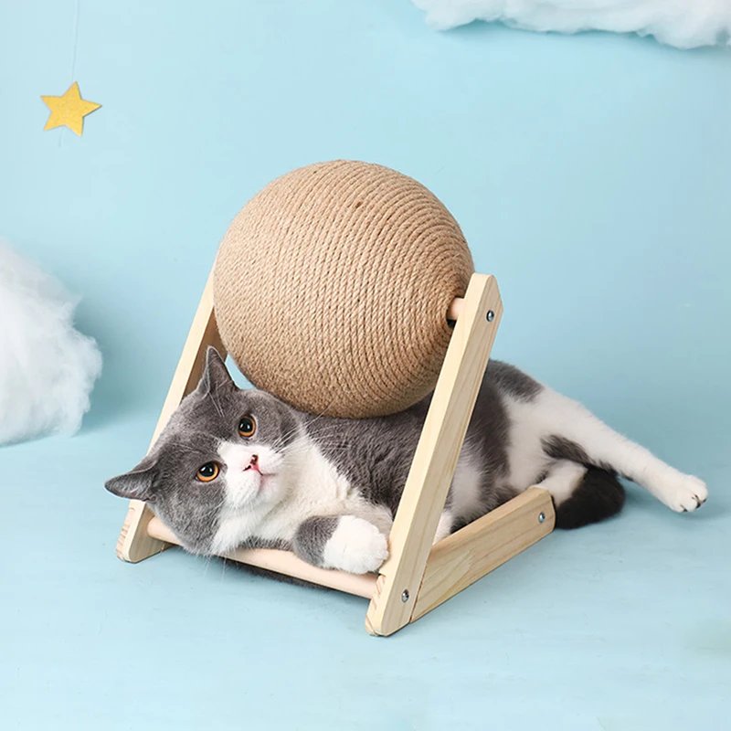 Cat Scratching Ball Toy Kitten Sisal Rope Ball Board Grinding Paws Toys Cats Scratcher Wear-resistant Pet Furniture supplies Pet Toys Pets Supplies Top Categories Size : Big|Small Cat Scratching Ball Toy Kitten Sisal Rope Ball Board Grinding Paws Toys Cats Scratcher Wear-resistant Pet Furniture supplies Pet Toys Pets Supplies Top Categories Size : Big|Small