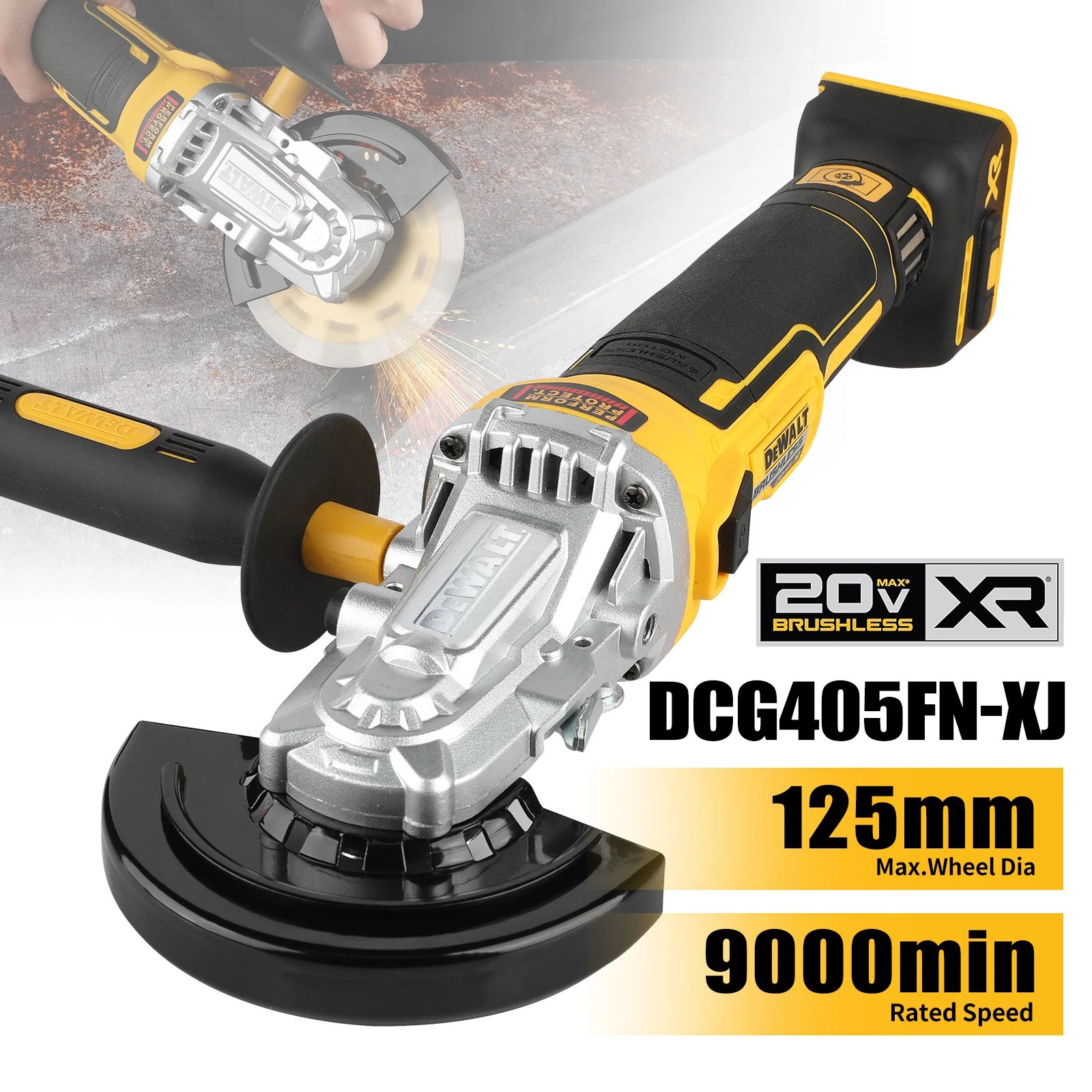 DeWalt lithium battery brushless Dcd850  electric screwdriver DVG405 FN Tool Kit Combination kit ﻿No battery ﻿