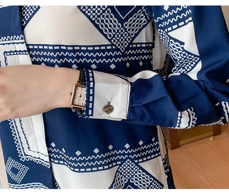 Fashion ladies shirts New elegant Women Blouses Long Sleeve Button-Down Tops blusa mujer