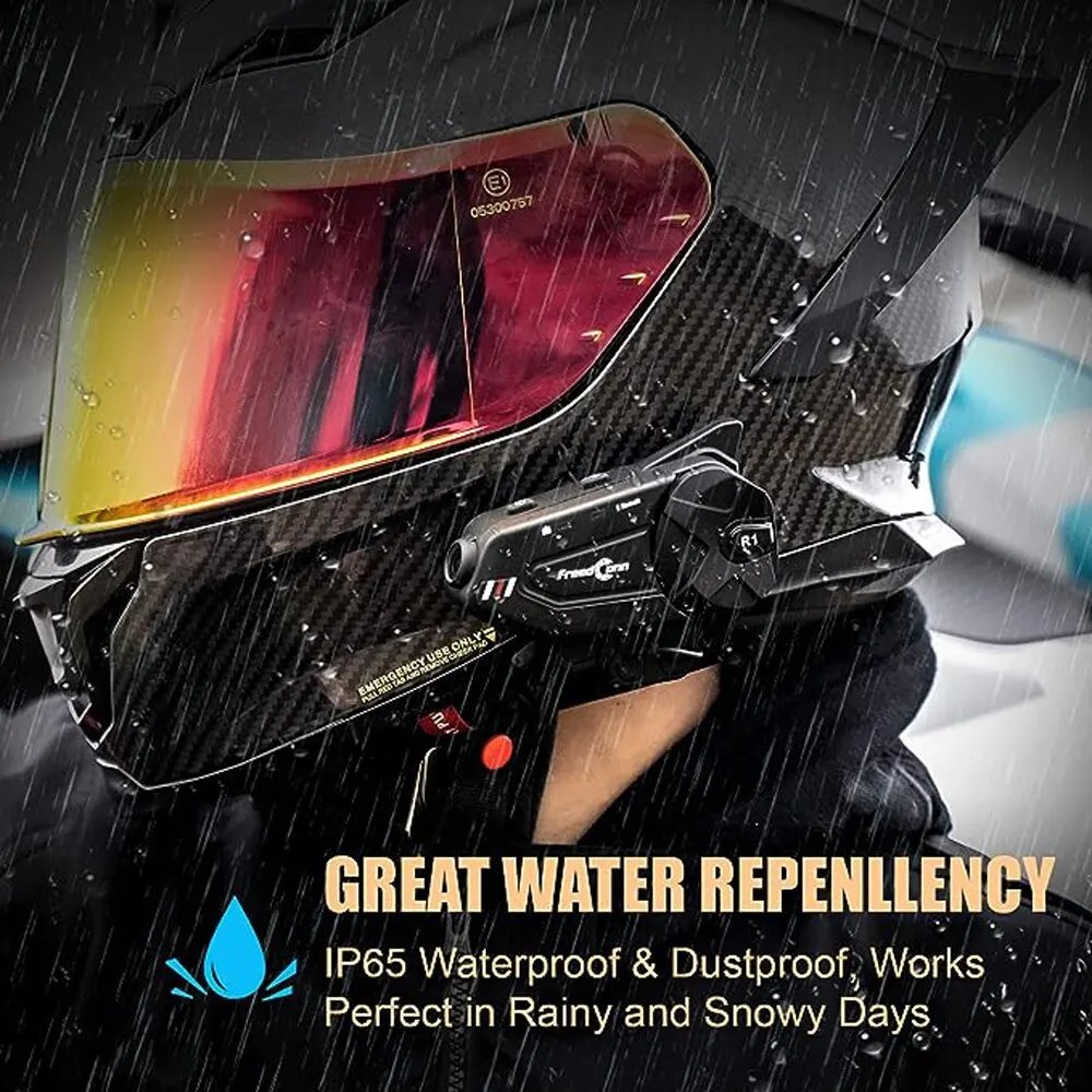 Freedconn R1 Plus Motorcycle Intercom Helmet Dash Cam Bluetooth Headsets Handsfree Communicator Video Record 1080P Interphone Cars & Motorcycles Motorbike Accessories Top Categories Color : One Set|Two Sets Freedconn R1 Plus Motorcycle Intercom Helmet Dash Cam Bluetooth Headsets Handsfree Communicator Video Record 1080P Interphone Cars & Motorcycles Motorbike Accessories Top Categories Color : One Set|Two Sets