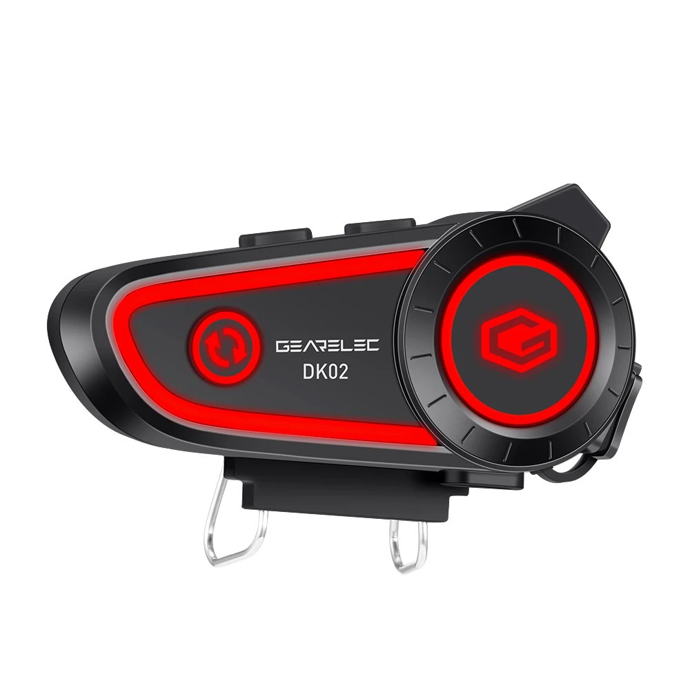 GEARELEC DK02 Motorcycle Helmet Headset Stereo Bluetooth Hands Free Call IPX7 Waterproof 2800mAh With Tri-Color Ambient Light GEARELEC DK02 Motorcycle Helmet Headset Stereo Bluetooth Hands Free Call IPX7 Waterproof 2800mAh With Tri-Color Ambient Light