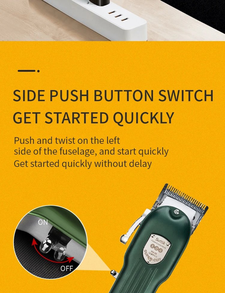 Professional Dog Hair Clipper All Metal Rechargeable Pet Trimmer Cat Shaver Cutting Machine Puppy Grooming Haircut Low Noice