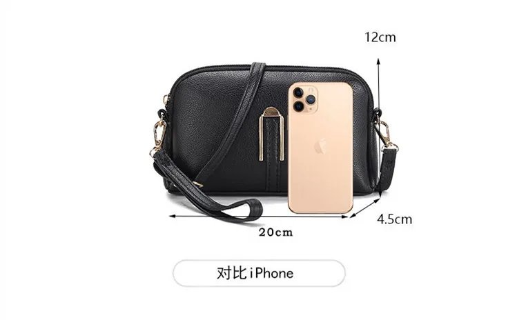 Soft Leather Mom's Bag Women's 2024 New Fashion Korean Edition Simple One Shoulder Shoulder Bag Ladies Crossbody Handbag