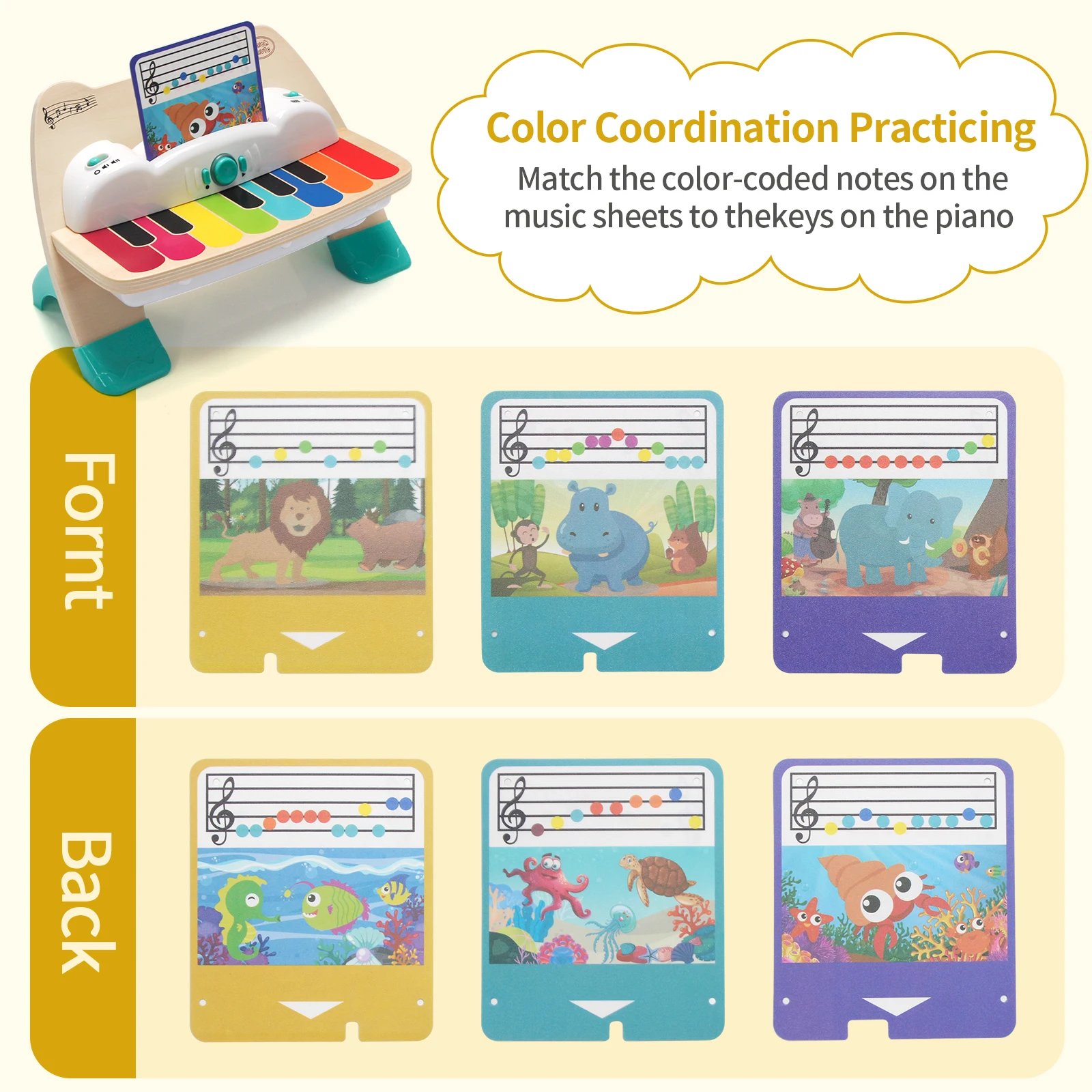 Wooden Touch Play Piano with Light & Music insert socre Music Score early learning Educational Toys for 12 months Baby Gifts Baby Toyes Kids & Babies Top Categories Color : Blue with box Wooden Touch Play Piano with Light & Music insert socre Music Score early learning Educational Toys for 12 months Baby Gifts Baby Toyes Kids & Babies Top Categories Color : Blue with box