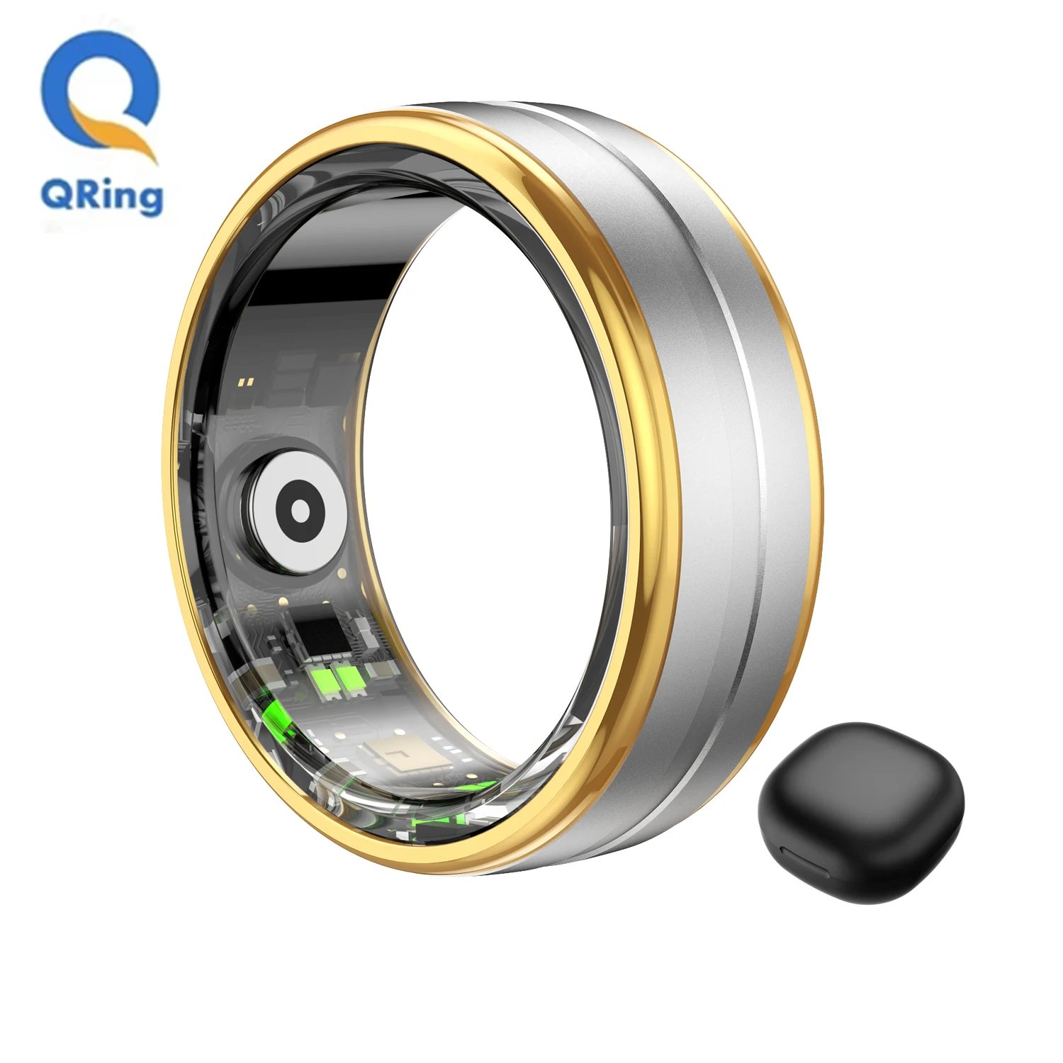 R06 Smart Ring Men Women with Charging Case,Heart Rate and Blood Oxygen Monitor,5ATM Waterproof,Multi-Sport Mode For Andriod IOS Top Categories Women Women’s Fashion Color : Black|Gold|Edge Gold R06 Smart Ring Men Women with Charging Case,Heart Rate and Blood Oxygen Monitor,5ATM Waterproof,Multi-Sport Mode For Andriod IOS Top Categories Women Women’s Fashion Color : Black|Gold|Edge Gold